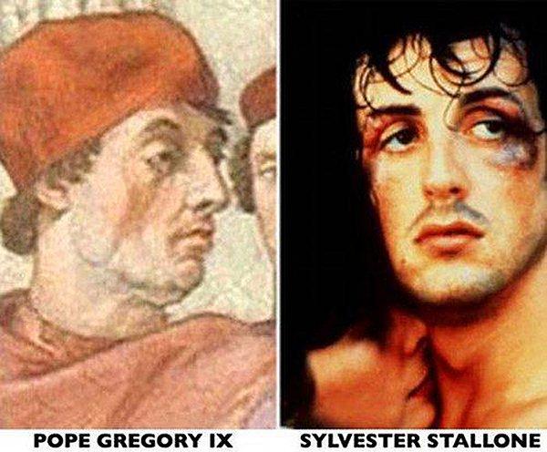 9. Sylvester Stallone - Papa 9. Gregory