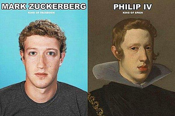 14. Mark Zuckerberg - İspanya Kralı 4. Philip
