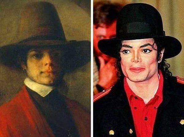 19. Michael Jackson - Bu tablodaki kişi