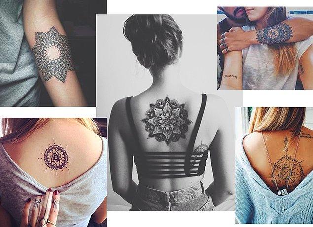 Hemen Yaptırmak İsteyeceğiniz 'Mandala Tattoo'