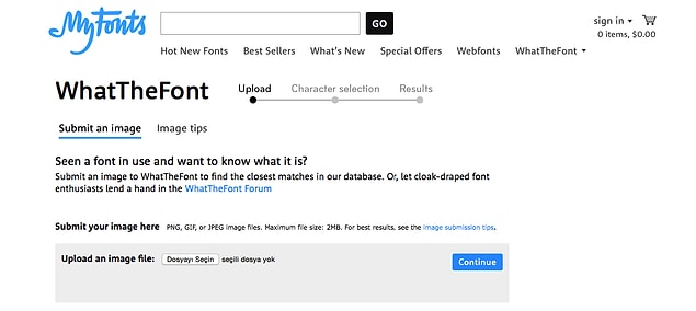 11. WhatTheFont