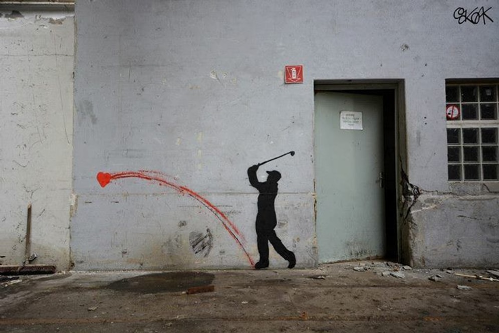 Sokak Sanatının Bir Değişik Hali