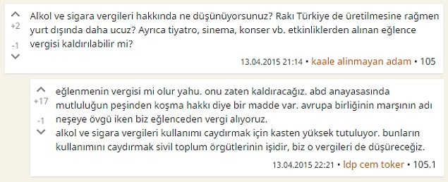 1. 'Eğlenmenin vergisi mi olur?'