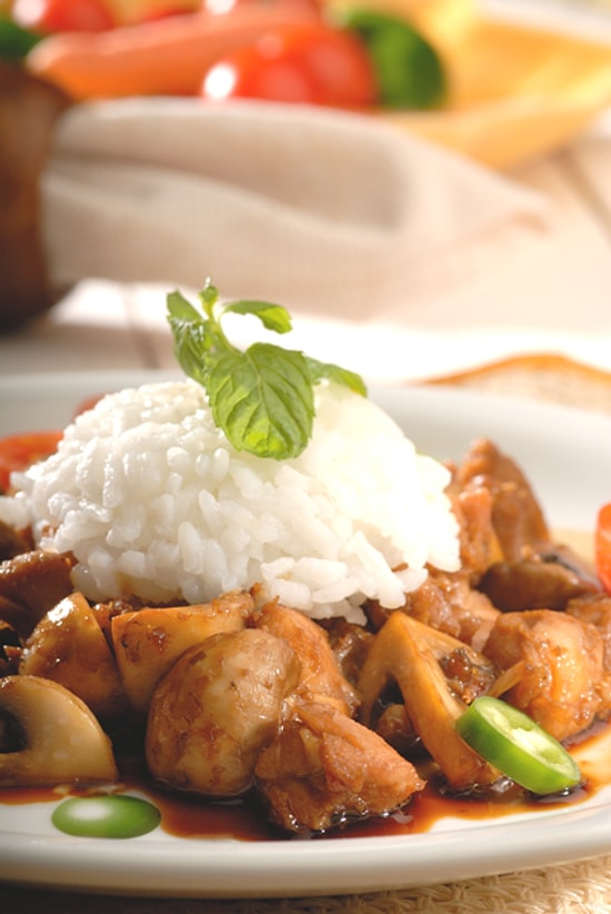 Soya Soslu Tavuk Pilav