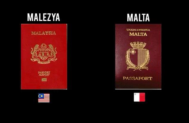 9. Malezya ve Malta pasaportunu taşıyanlar, 163 ülkeye vizesiz seyahat edebiliyor.