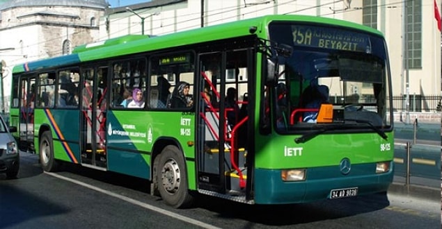 29. Otobüs veya tramvaya binince güneşin vurmadığı tarafın hesaplanmaya başlanması