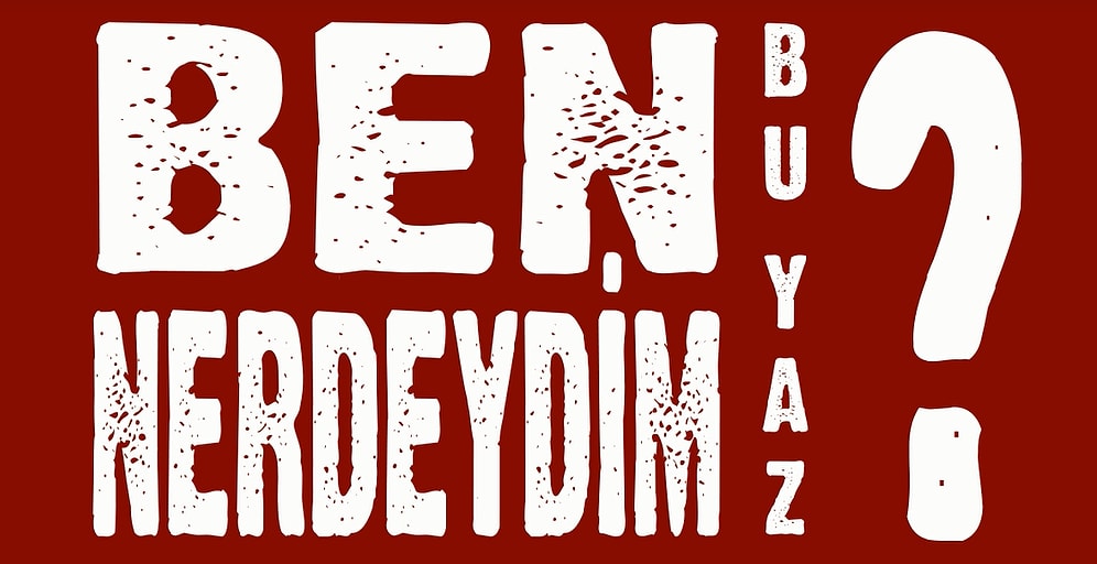 Hababam Sınıfı Uyanıyor "Ben Bu Yaz Nerdeydim?" Hareketli Tipografi
