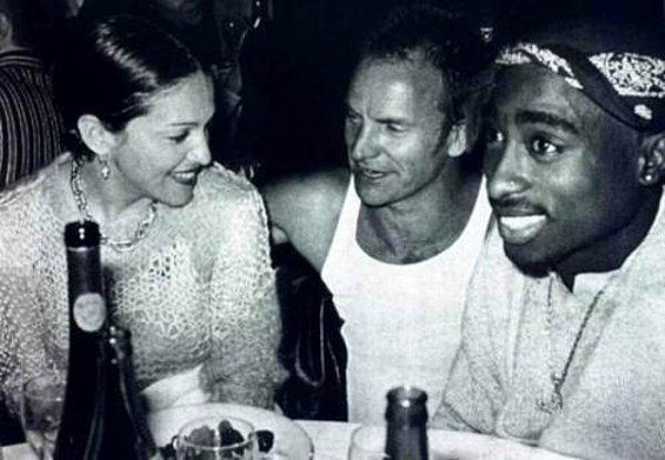 28. Madonna, Sting ve Tupac