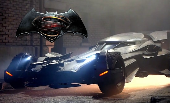 Batman v Superman: Dawn of Justice'de İzleyeceğimiz Batmobile'e Yakından Bakın