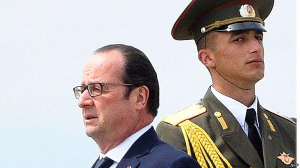 Hollande: Ermeni soykırımı kurbanlarının anısı önünde saygıyla eğiliyorum
