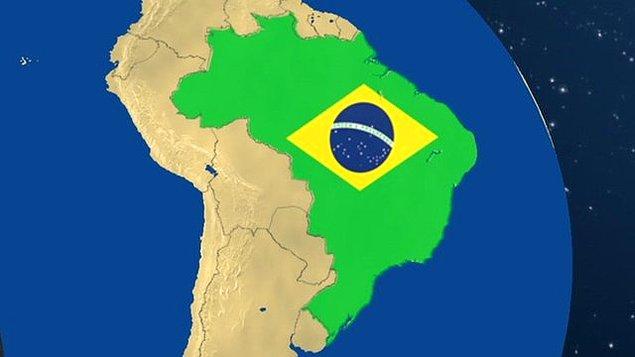 20. Coğrafyan nasıl peki? Hangi ülke Brezilya ile sınır komşusu değildir desek?