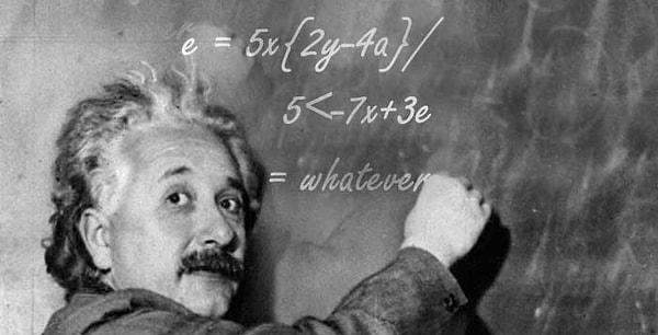 9. Einstein kolay bir soru sorsun. Aşağıdakilerden hangisi doğal sayıdır?