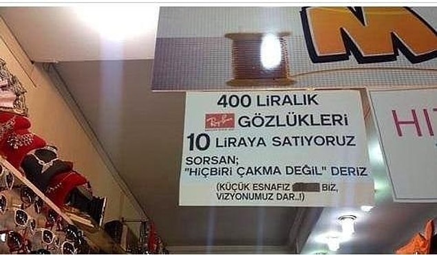 8. Daha ucuzunu bulursan söyle, 10 tane de ben alayım!
