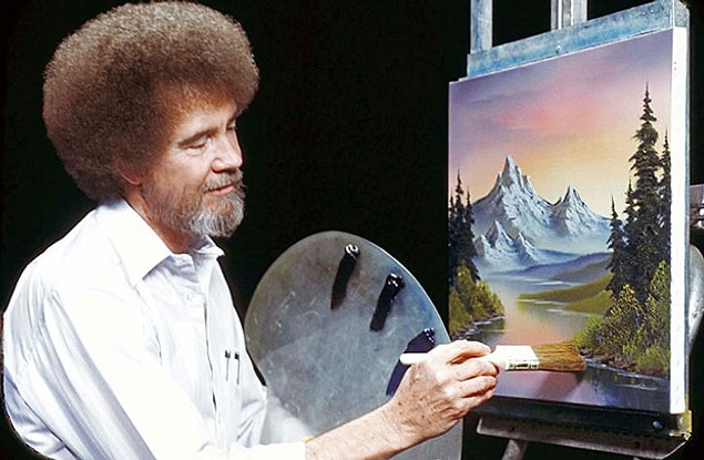 8. Pekii hepimizin çocukluğuna "küçük bir mutluluk konduran" Bob Ross'un programlarını hangi kanalda izliyorduk?