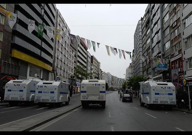 Taksim'e geçiş yok