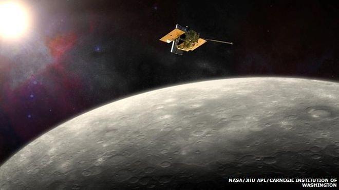 Nasa'nın Uzay Aracı Yakıtının Bitmesiyle Merkür'e Çakıldı