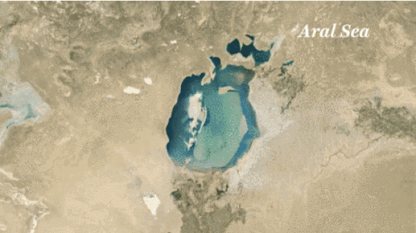 Aral Gölü...