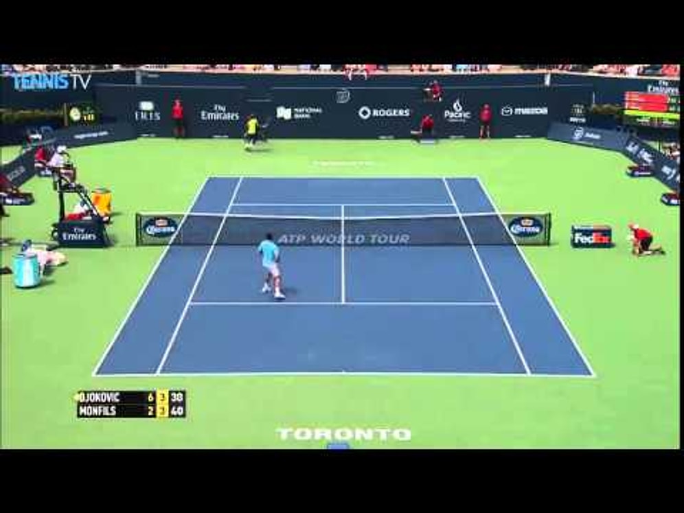 Gael Monfils'in Djokovic Karşısındaki Gösterisi