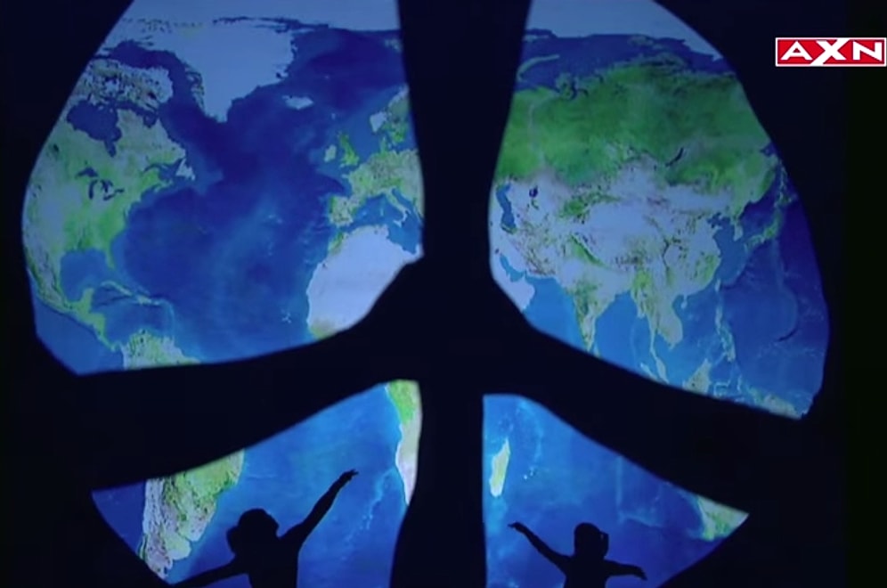 Asya Yetenek Yarışmasına Damga Vuran Gölge Dansı Performansı