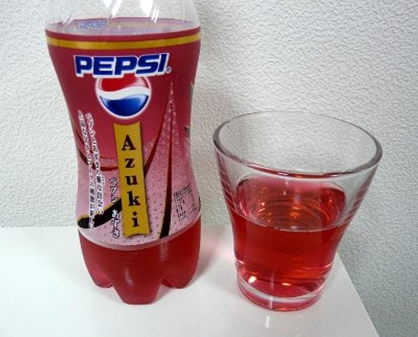 8. Pepsi Azuki, Tatlı Fasülyeli (Japonya)