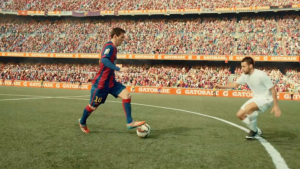 Messi, Pirlo ve Mesut Özil'li Enerji İçeceği Reklamı