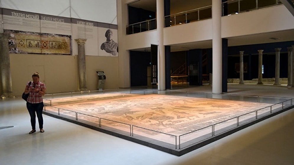 Kültür Bakanlığı: Mozaiklerde Hasar Oluşmadı