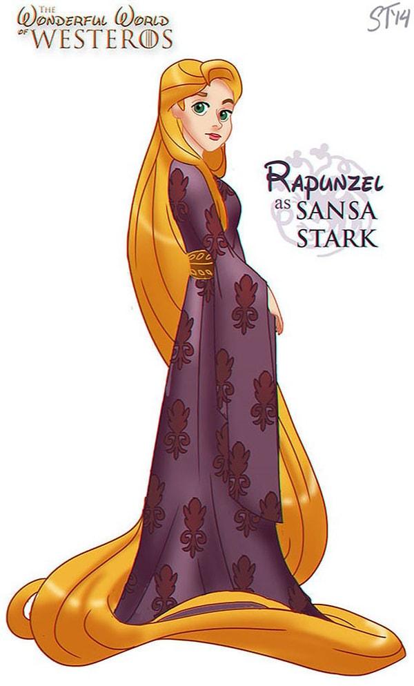 15. Rapunzel - Sansa Stark