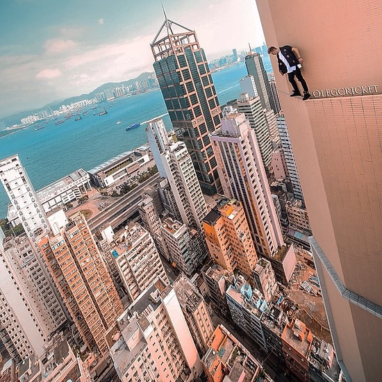 İzlemesi Yapmasından Daha Zor Adrenalin Dolu Parkour Performansı