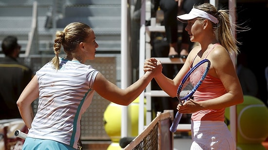 Sharapova'yı Yenen Kuznetsova Madrid'de Finale Yükseldi