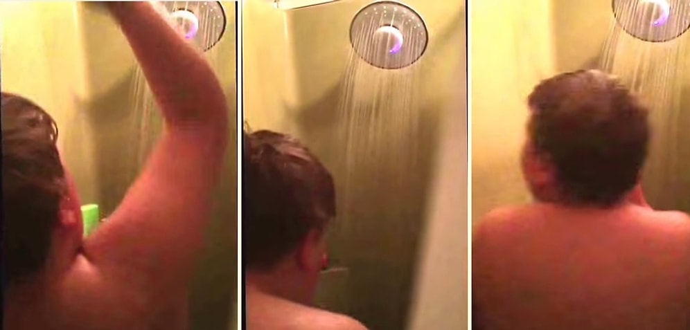 Uzun Süre Duştan Çıkmayan Çocuğun Ailesi Tarafından Duşta Kaydedilmesi