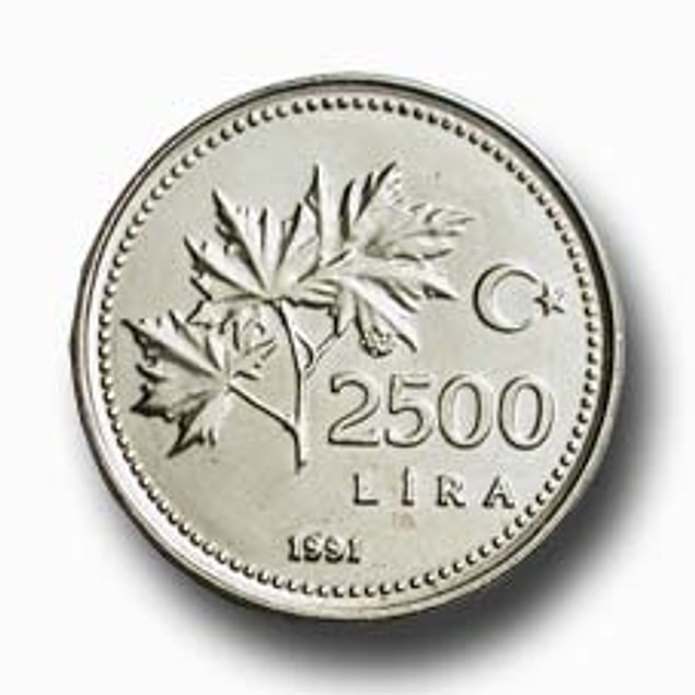 5. Bir çocuk için 2500 Liranın değerli olduğu zamanlar :)