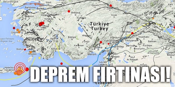 Deprem Fırtınası nasıl gerçekleşir?