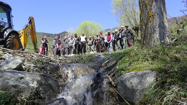 'Susuz köyde hayat biter'