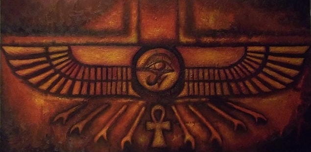 5. Horus'un gözü eski Mısır tasvirlerinde İlâh Horus'un “Ay gözü” de denilen sol gözüne verilen addır.