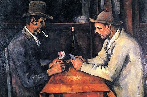 2. Paul Cezanne, The Card Players, 1892-93, tuval üzerine yağlı boya, 97x130 cm