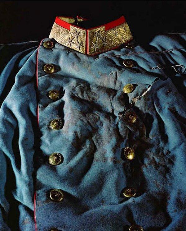 24. Arşidük Franz Ferdinand'ın kanlı askeri kıyafeti