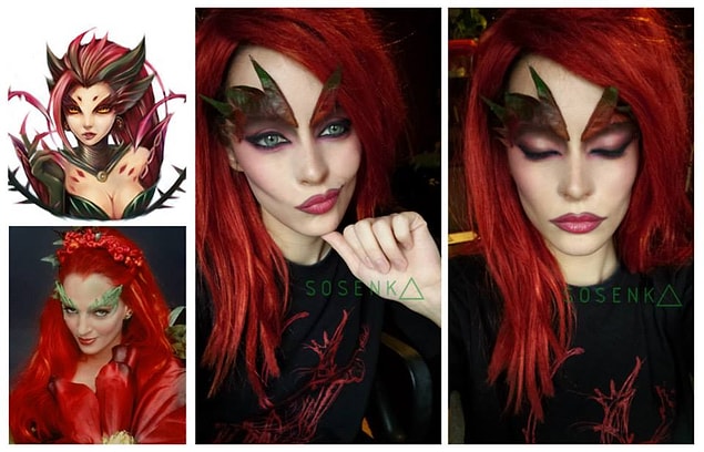 9. Zyra -League of Legends & Ivy(Batman&Robin) -