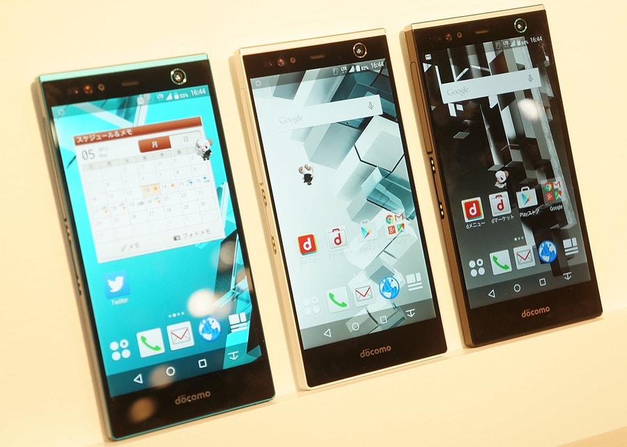 Смартфоны топовые модели. Fujitsu arrows nx f-01k. смартфоны 2015 года.