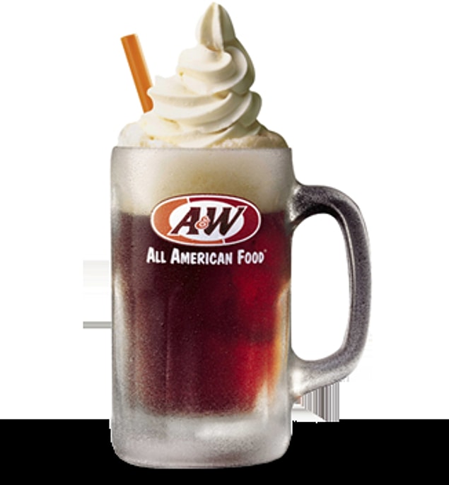 1. Alkolsüz Kök Birası (Root Beer Float)