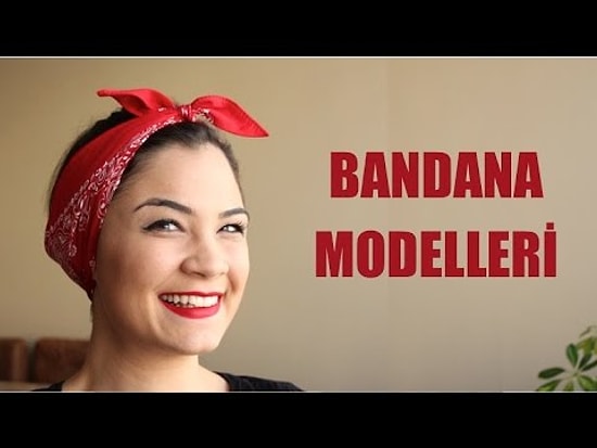 Bandana Modelleri - 5 Yöntem | GiyenBayan