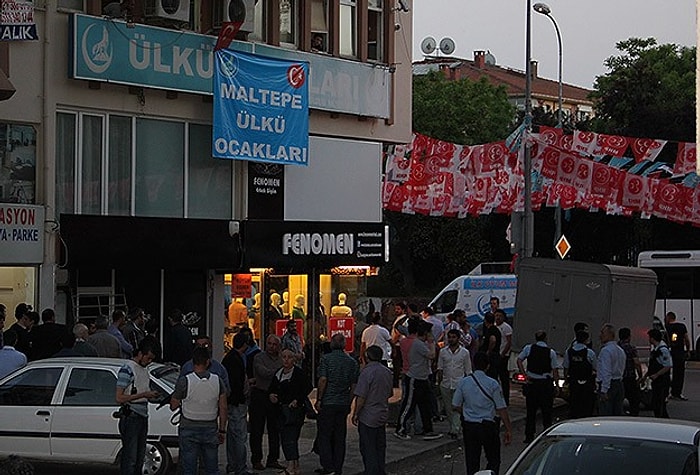 Maltepe Ülkü Ocakları Binasına Saldırı