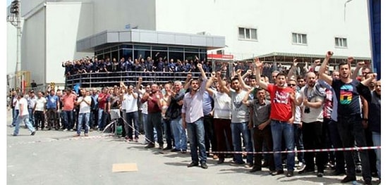 Metal İşçilerinin Eylemi Kocaeli'ne Sıçradı