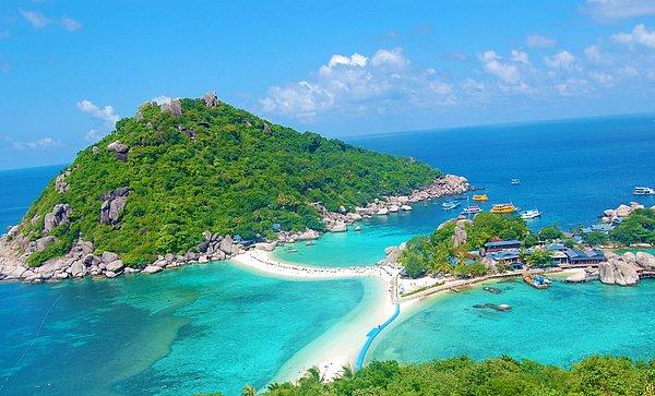 17. Ko Pha-ngan Plajı - Tayland Körfezi