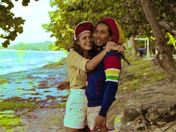 17. Bob Marley ve 1976 Dünya Güzeli Cindy Breakspeare'in annesi Damien Marley.