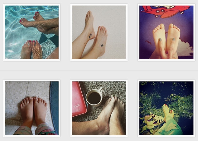 Toms'un düzenlediği #withoutshoes hastagiyle Instagram'da ayakkabısız fotoğrafını paylaşan herkesin adına ayakkabısı olmayan çocuklara ayakkabı hediye etme kampanyasına herkes mükemmel bir ilgi gösterdi