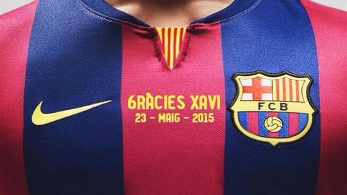 Barcelona'dan Xavi'ye Son Jest: 6Racies Xavi