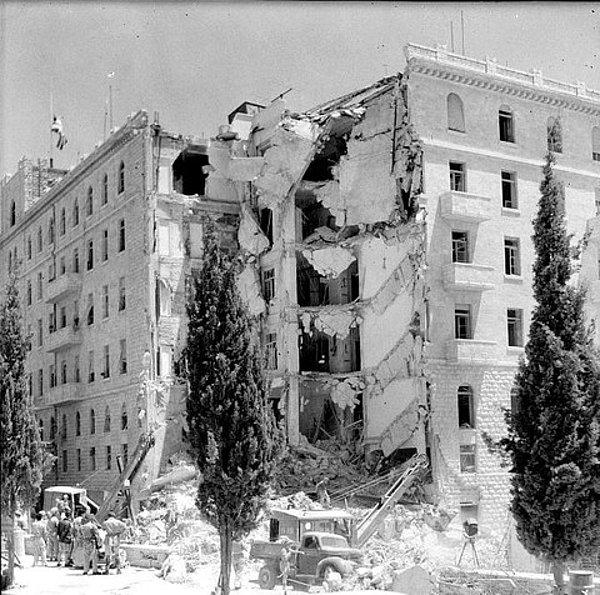 2. 22 Temmuz 1946: King David Oteli'nin Bombalanması