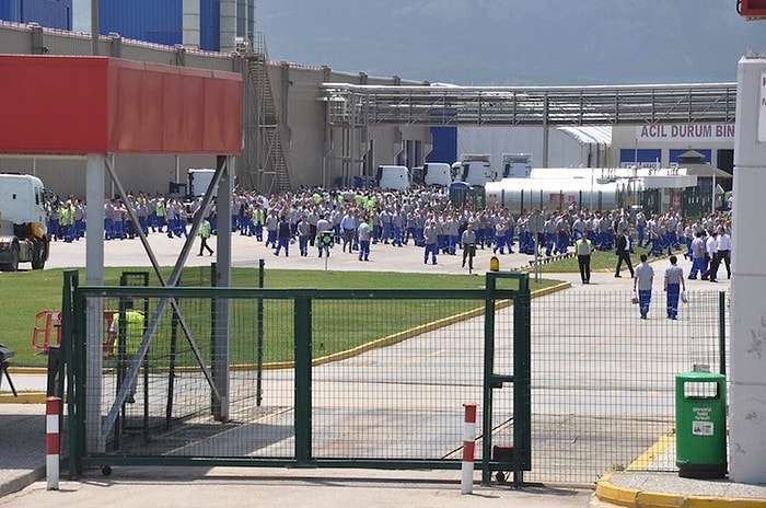 Ford Otosan'ın Eskişehir Fabrikasında İş Bırakma Eylemi Başladı