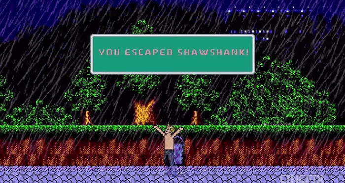 8 Bit Olarak Hazırlanmış Esaretin Bedeli