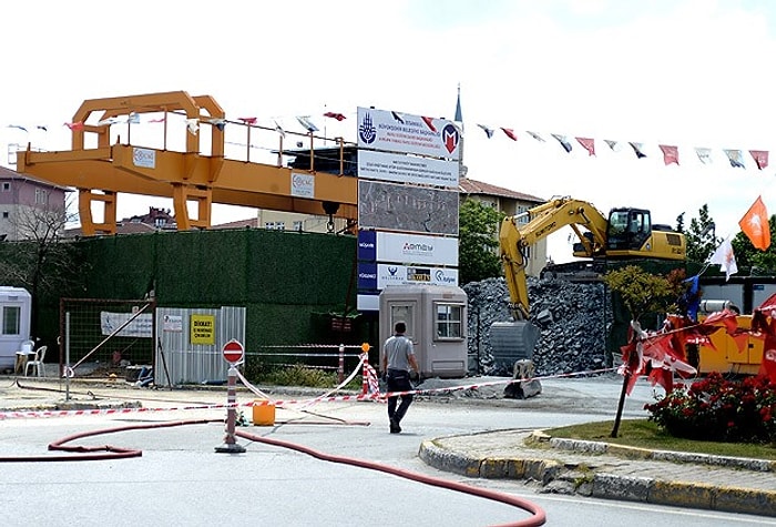 Metro İnşaatında Doğalgaz Borusu Delindi!